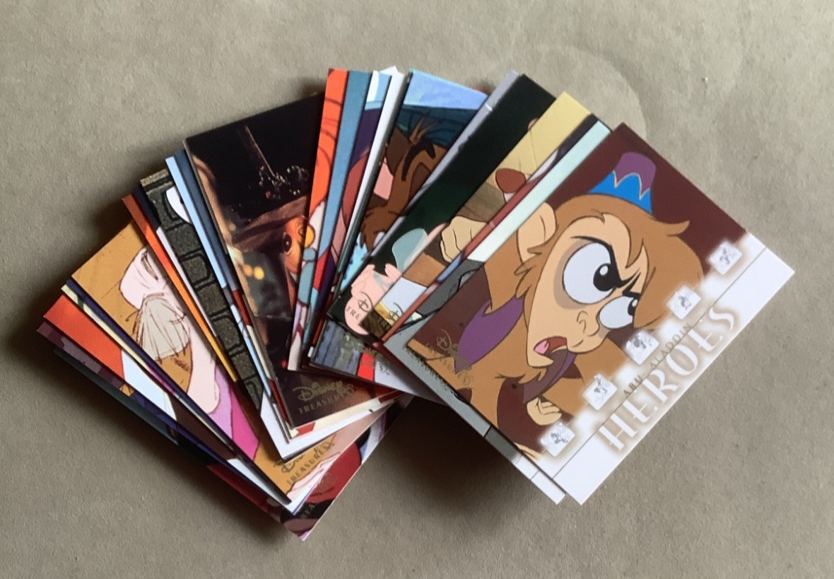 Disney Treasures Series 2 Heroes & Villains Base Cards Upper Deck 2003