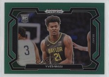 2024-25 Panini Prizm Draft Picks Green Prizm Variations Yves Missi #54 1gl7