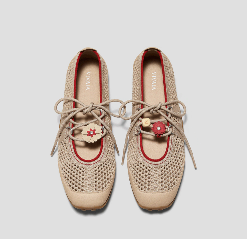 VIVAIA ベージュ EU36 VIVAIA Leisure Shoes – Comfortable Flats