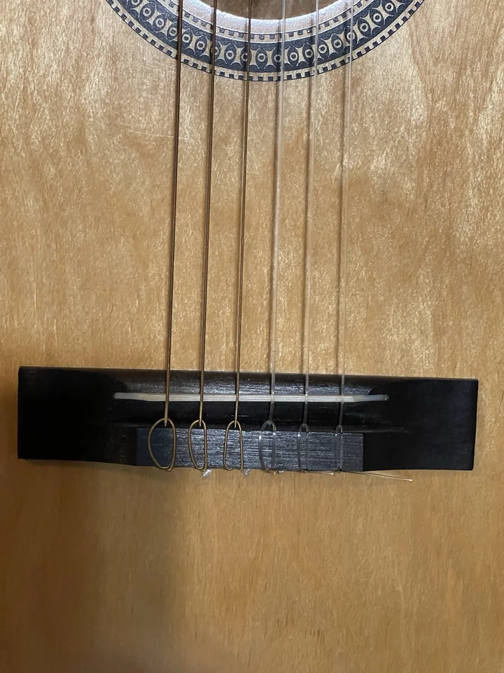 Guitarra Clásica 1/4 Harmony S-70W De Colección Excelente Estado Foto 3 de 4