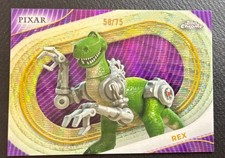 Rex /75 Purple Disney Pixar Toy Story 2025  #92 Topps chrome 