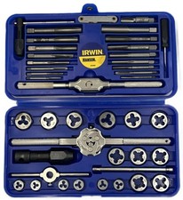Irwin Hanson HAN24606 Machine Screw-Fractional Tap and Die Super Set - 41 Pieces
