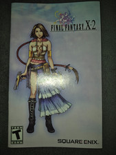 MANUAL ONLY PS2 - Final Fantasy X-2 Sony PS2 PlayStation 2, 2003 