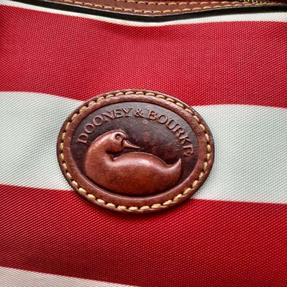 Bolso de mano para mujer Dooney & Bourke rojo/blanco Foto 2 de 4