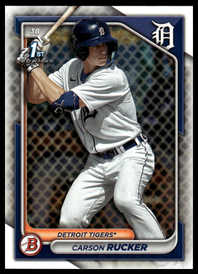 2024 Bowman #BP-65 Carson Rucker Prospects