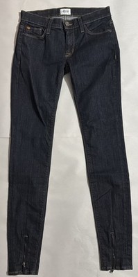 Hudson Juliette Refine Jeans Womens Size 25 Super Skinny Dark Wash Classic Zip