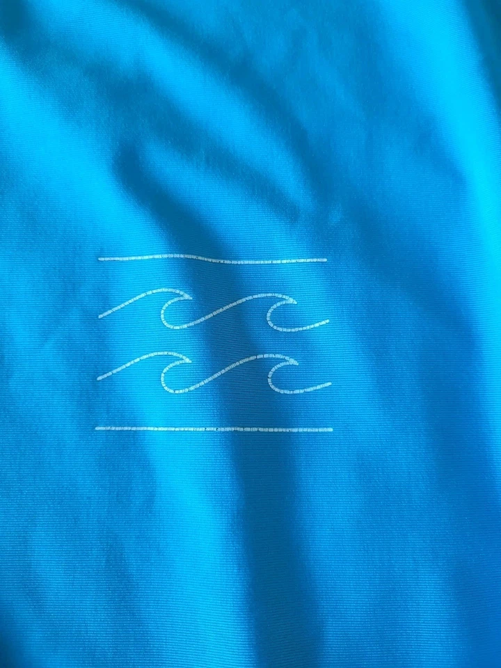 Camisa de Natación BILLABONG Calce Suelto Azul Juvenil UVA UVB SPF50 Protección Talla 16 Foto 4 de 4