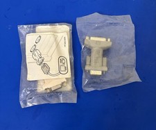 Lot of 2 DVI Male to VGA Female  VGA Male to 15-Pin Female Adapter Converter