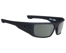 Authentic SPY Dirk Matte Black w/Gray Polarized Lens Sunglasses  672052374135 