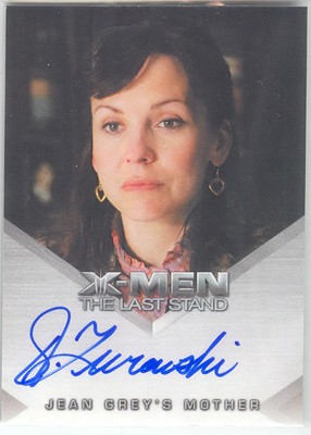X-MEN 3 The Last Stand Autograph Card Jean Grey's Mother Desiree Zurowski |  eBay