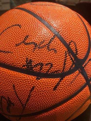 NBA All Star Autogramm Basketball! Michael Jordan, Larry Bird, Magic Auto - Bild 8 von 11