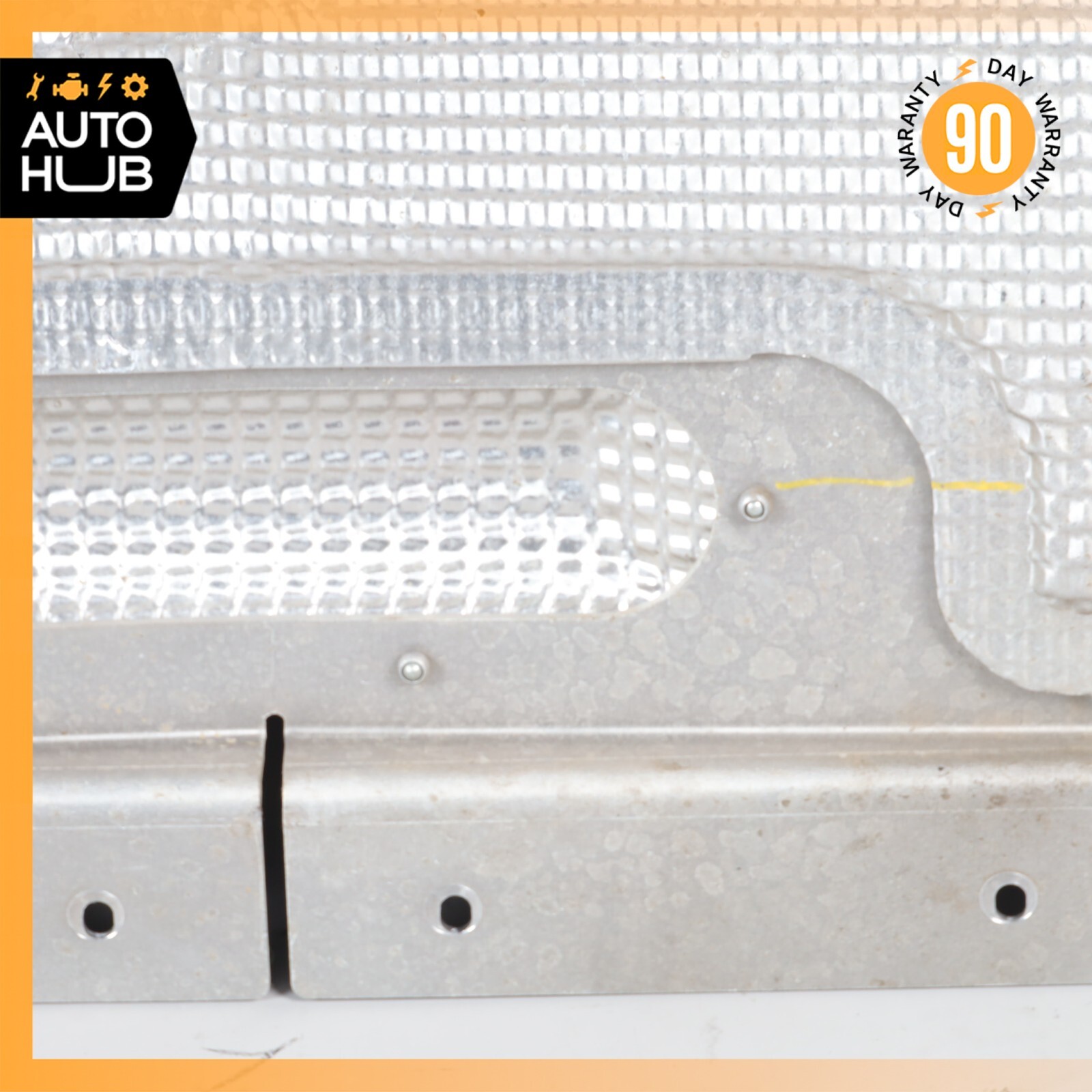 13-16 Aston Martin DB9 Fuel Tank Silencer Heat Shield Plate CG435290AB OEM 35k