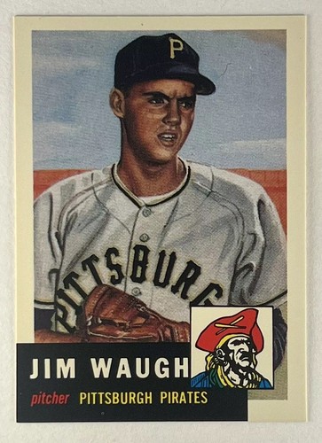 Ron Kline, Jim Waugh 2 Card Lot 1991 Topps Archives 1953 #175, #178 - Picture 2 of 5