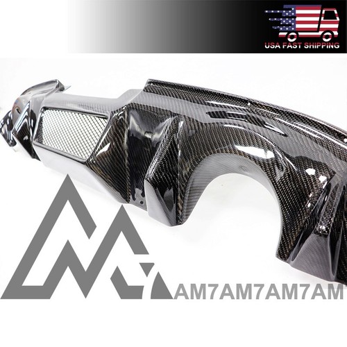 Difusor trasero de fibra de carbono de diseño AM7 para Infiniti G37 2008-2015 cupé 2 puertas - Imagen 5 de 6