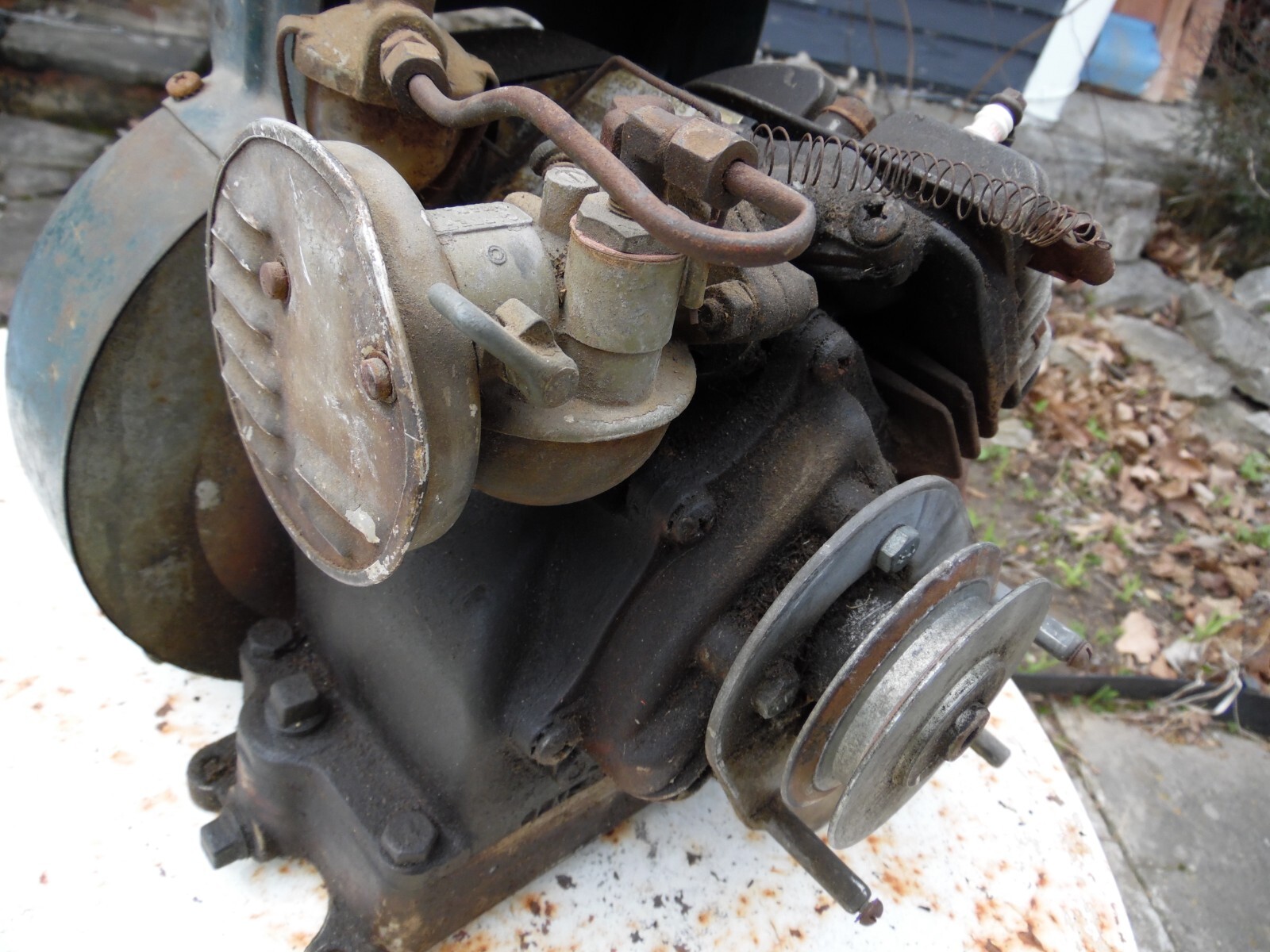 Vintage REO Motors Inc Lansing Model 552 Type A serial 15089, Carb