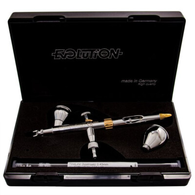 Evolution 2024 CR plus TWO IN ONE 0.28 0.45 Harder & Steenbeck 121233 Airbrush