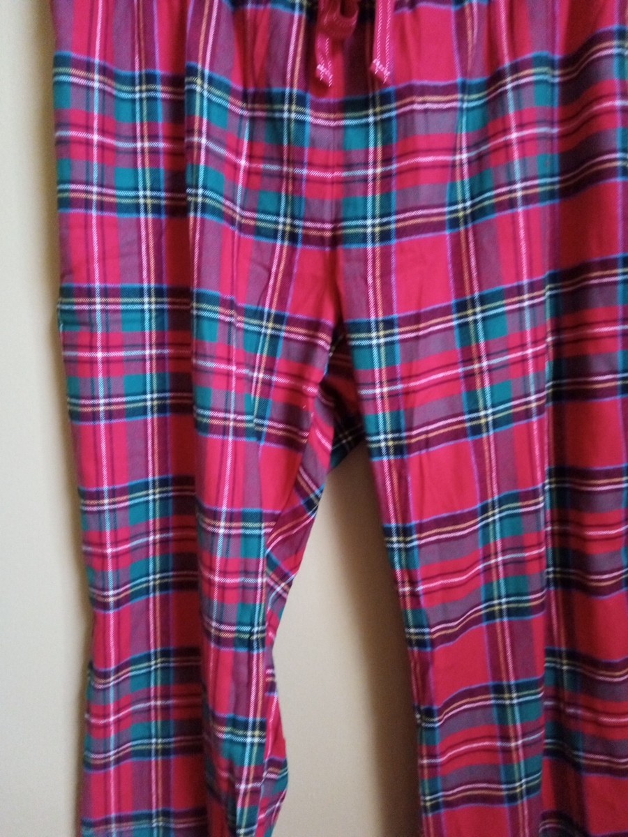 Old Navy Red Tartan Plaid Flannel Pajama Pants, Size XXL | eBay