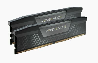 【中古】CORSAIR VENGEANCE RGB DDR5 32GB VENGEANCE® RGB 32GB (2x16GB) DDR5 DRAM 5600MHz C40 Memory Kit — Black