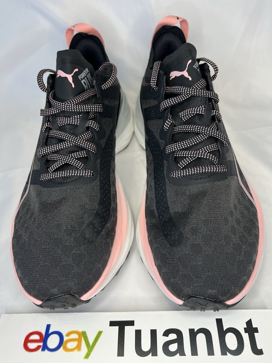 BRAND NEW Puma ForeverRun Nitro Women's Running Shoes Black/Gray
