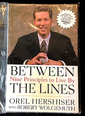 Between the Lines: Nine Principles to Live By, Orel Hershiser, Tommy Lasorda ARC