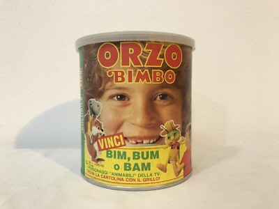 STAR BARLEY BABY EMPTY JAR VINCI BIM BUM OR BAM 120G ADVERTISING