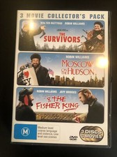 The Survivors▪︎Moscow on the Hudson▪︎The Fisher King (R4 DVD) Triple Pack