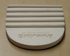 10.0 H2 Brunswick Swirl Shoe Replacement Heel RIPPLED RUBBER Less Slide RH SHOE