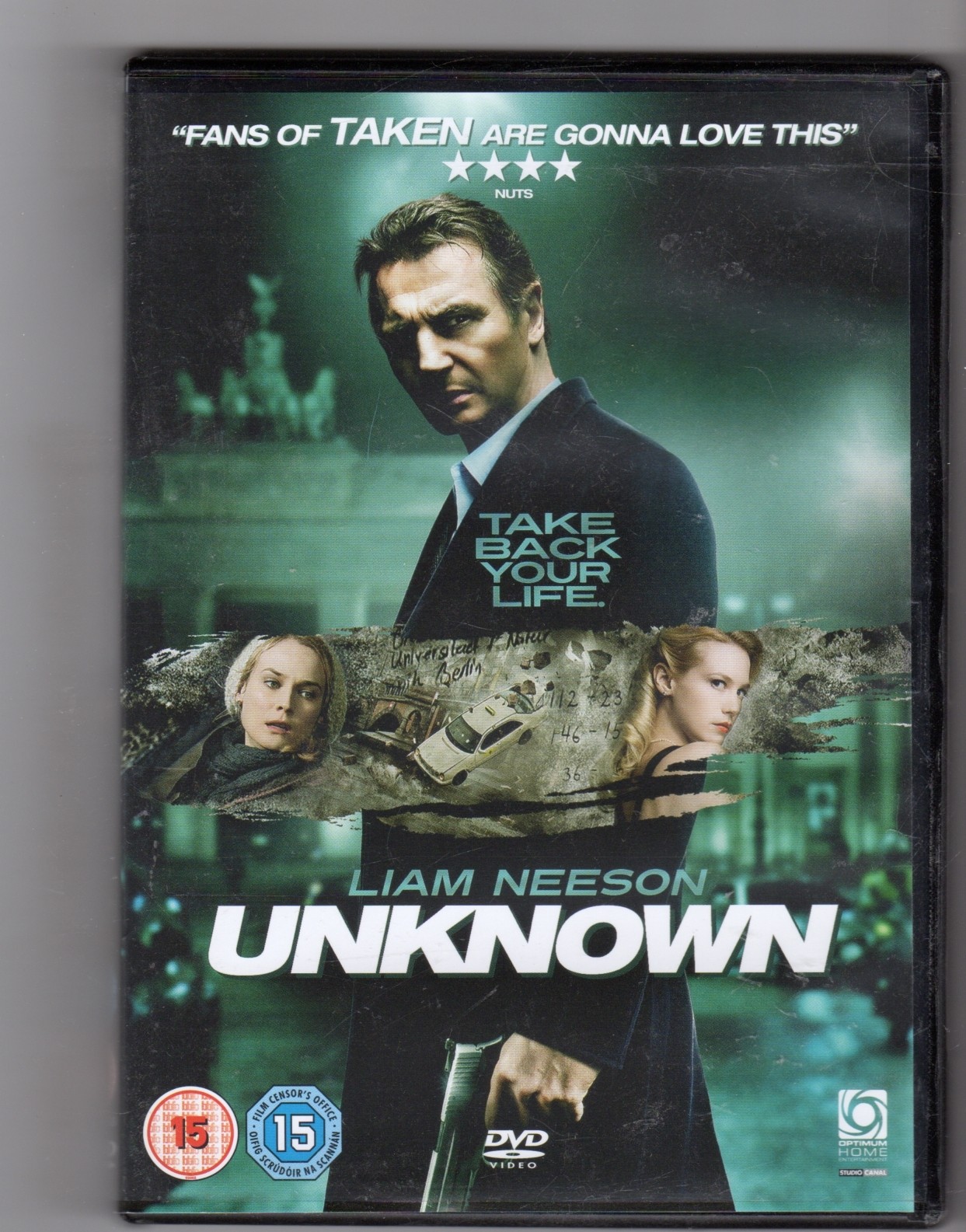 (II71) Unknown, Liam Neeson - 2011 DVD