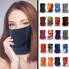 Washable Face Mask Cover Protection with Style Multi-Purpose Versatile Soft