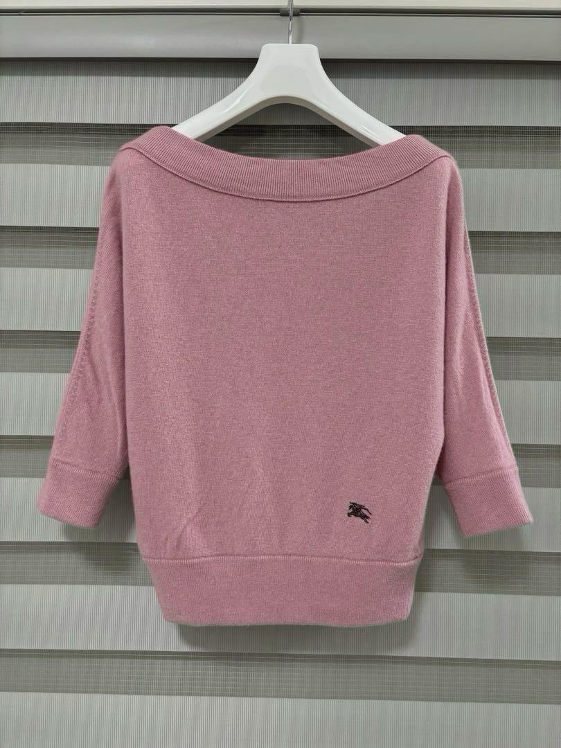 Burberry Blue Label Knit Dolman 3/4 Sleeve Size M 38 出品中