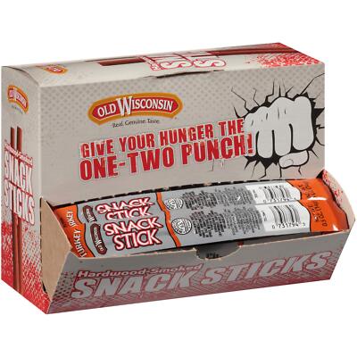 Turkey Sausage Snack Sticks Naturally Smoked Ready to Eat High Protein Low Ca...