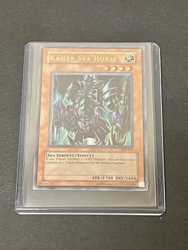 Yu-Gi-Oh! Kaiser Sea Horse Ultra Rare Card - 1st Edition Starter Deck Kaiba Evolution
