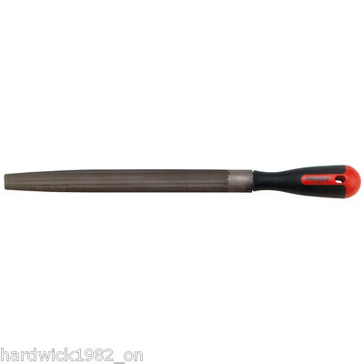 Teng Tools 10'' HALBRUNDE STIL HANDFEILE - SCHNEIDEN AN BEIDEN KANTEN - 2. SCHNITT