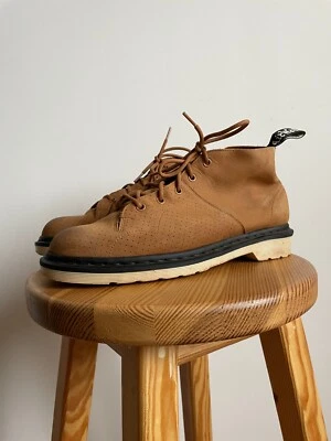 Bottes en daim perforé Dr. Martens Church Monkey pointure 43 EUR/ UK 9/ US 10 - Photo 1/4