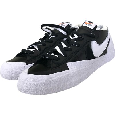 Nike Sacai Blazer Low Sneakers Unisex Size 10/11.5 Shiny  display picture 1
