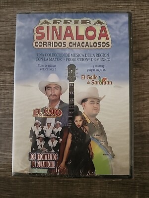 Arriba Sinaloa Corridos Chacalosos DVD El Gato De Sinaloa El Gallo De San Juan