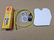 Kit manutenzione Husqvarna 236, candela NGK, aria, filtro carburante, guarnizione carb e linea carburante