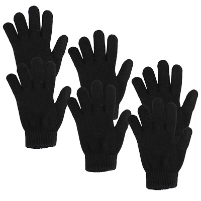 Glamexx24 Unisex Handschuhe Strick Fingerhandschuh Gloves Winterhandschuhe