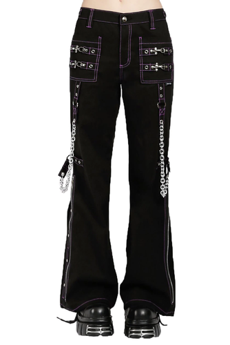 Tripp NYC Night Pants [Black/Purple 