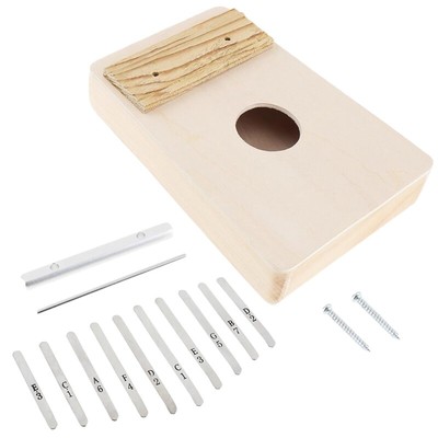 3X(10 Key Kalimba Diy Kit Basswood Thumb Piano Mbira 194031220176 | eBay
