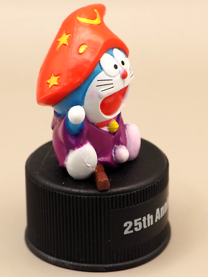 Doraemon 25th Anniversary Seven-Eleven Limited Bottle Cap Figure