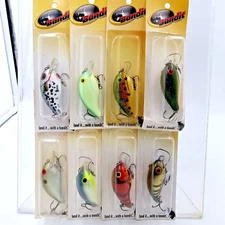 Vtg New Pre Pradco Bandit 100 Crankbait Fishing Lure Yellow Pack You Pick Color