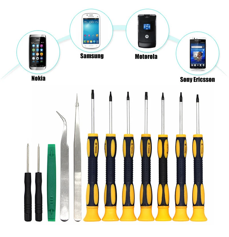 PH00 T6 T8/T10H Torx Screwdriver Repair Tool Kit for Xbox 360 / Phone / Computer - Image 2 of 4