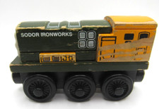 Thomas Wooden Railway Iron Bert 2003 Vintage Gullane Engine Magnetic Train