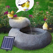 FONTANA SOLARE DA GIARDINO FONTANA SOLARE FONTANA GIOCO D'ACQUA FONTANA ORNAMENTALE LAGHETTO