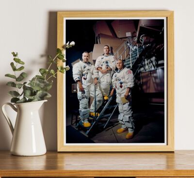 Apollo 8 Prime Crew: professionelles Foto 10''x8''