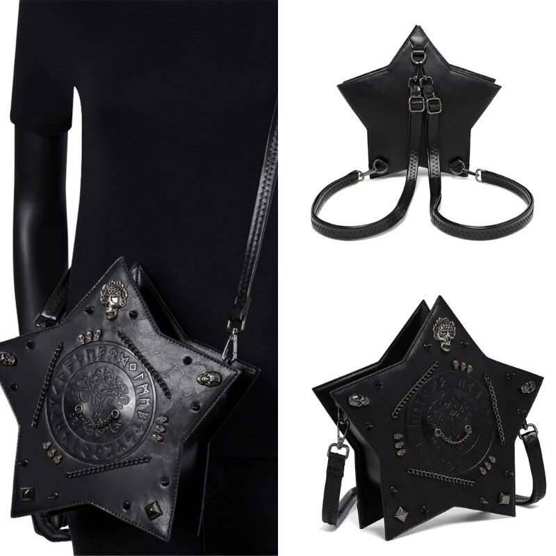 Messengers Bag Pu Vintage Briefcases Steampunk Crossbody Shoulder Purse Satchels