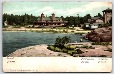 Antique Postcard - Hanko Finland