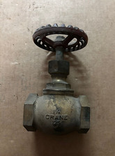 Crane 1-1/4" Brass Globe Valve 125 Threaded