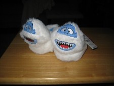Rudolph  s Abominable Snowman Bumble Plush Slippers Christmas NWT Kids size 4 2